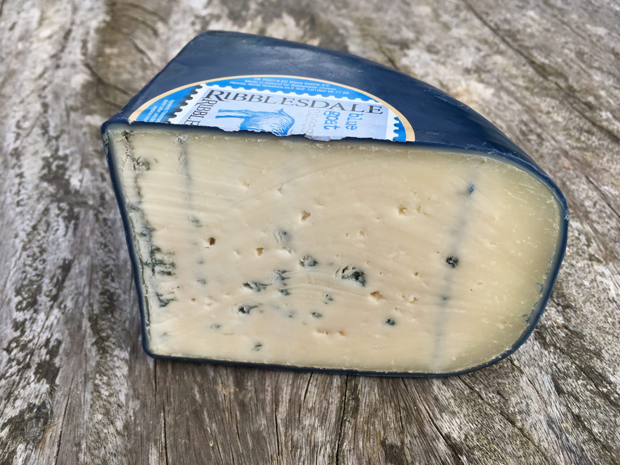 Ribblesdale Blue Goat Cheese - Cheese Etc. The Pangbourne Cheese Shop ...