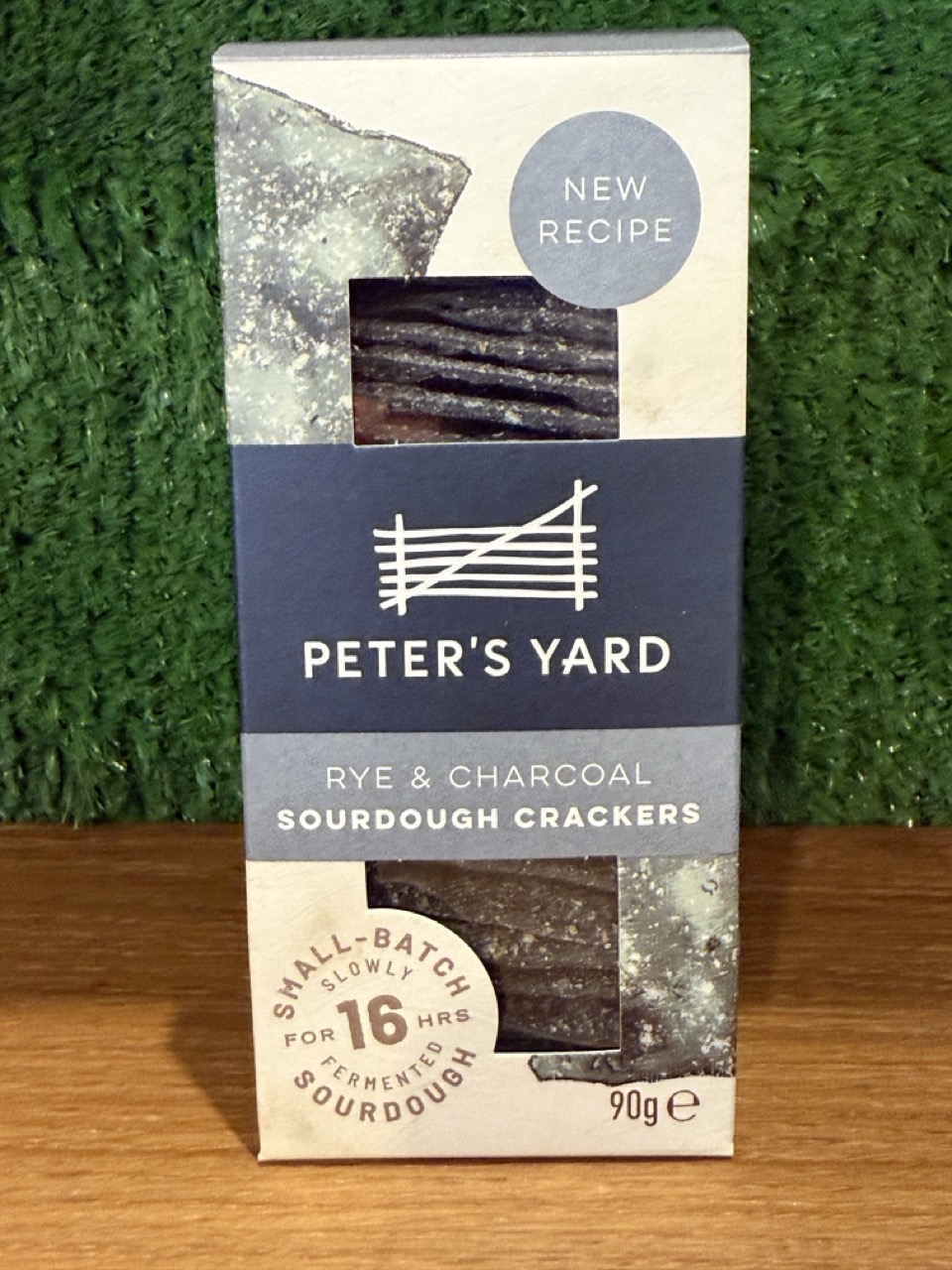 Peter's Yard Rye & Charcoal Sourdough Crackers