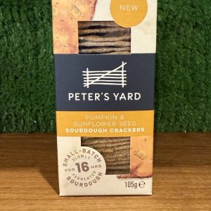 Peter's Pumpkin & sunflower Seed Sourdough Crackers
