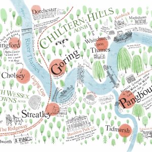 Thames Tea Towel