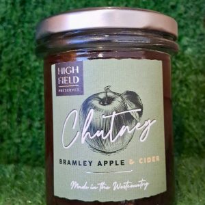 Highfield Preserves Bramley Apple Cider Chutney