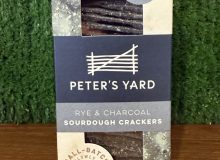 Peter's Yard Rye & Charcoal Sourdough Crackers
